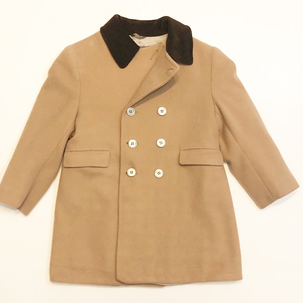 VINTAGE WOOL, CASHMERE COAT , PHOTO FOR SIZE
